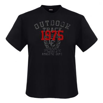ADAMO T-Shirt "Outdoor track" black 3XL