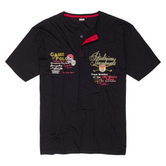 ADAMO T-Shirt "Outdoor track" black 